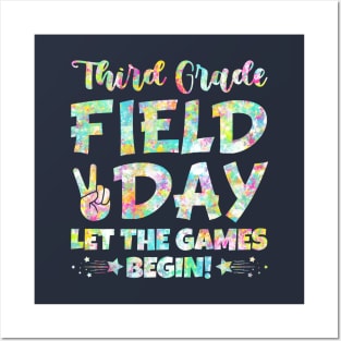 Third Grade Field Day 2024 Let The Games Begin Posters and Art